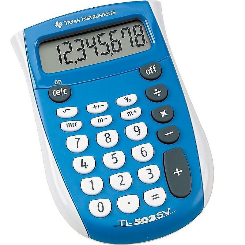 Texas Instruments TI-503SV Pocket Calculator 8-Digit LCD TI503SV