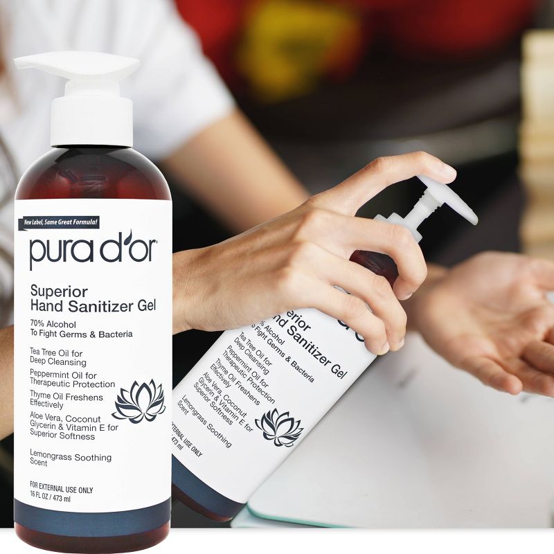 NHL Buffalo Sabres 16oz Pump Top Hand Sanitizer - 4pk