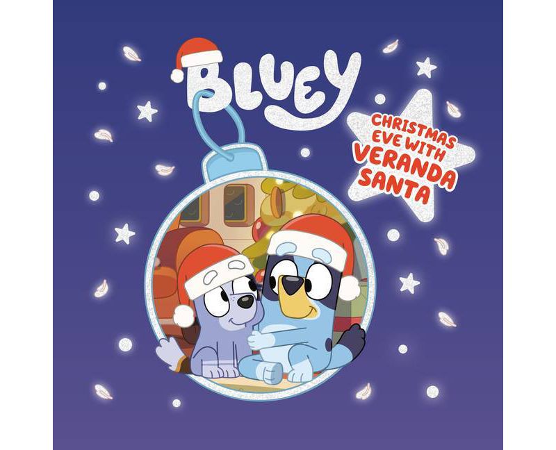 Christmas Eve with Veranda Santa - (Bluey) (Hardcover)