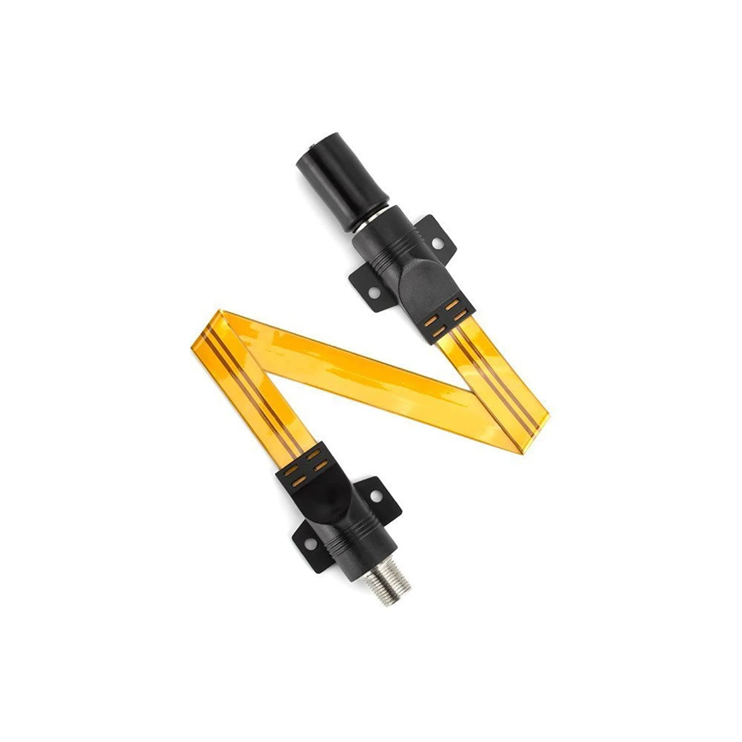 Ancable Flat RG-6 Jumper Coaxial Video Cable for Windows Doors RVs, Waterproof F Type, Paper Thin, 1ft