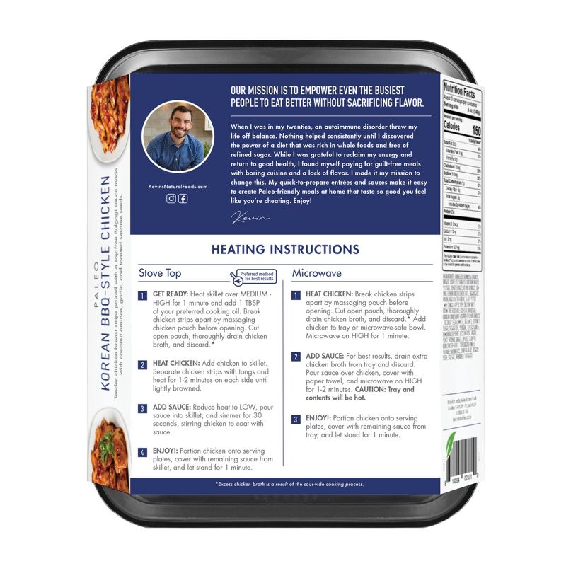 Kevin's Korean-BBQ Style Chicken - 16oz