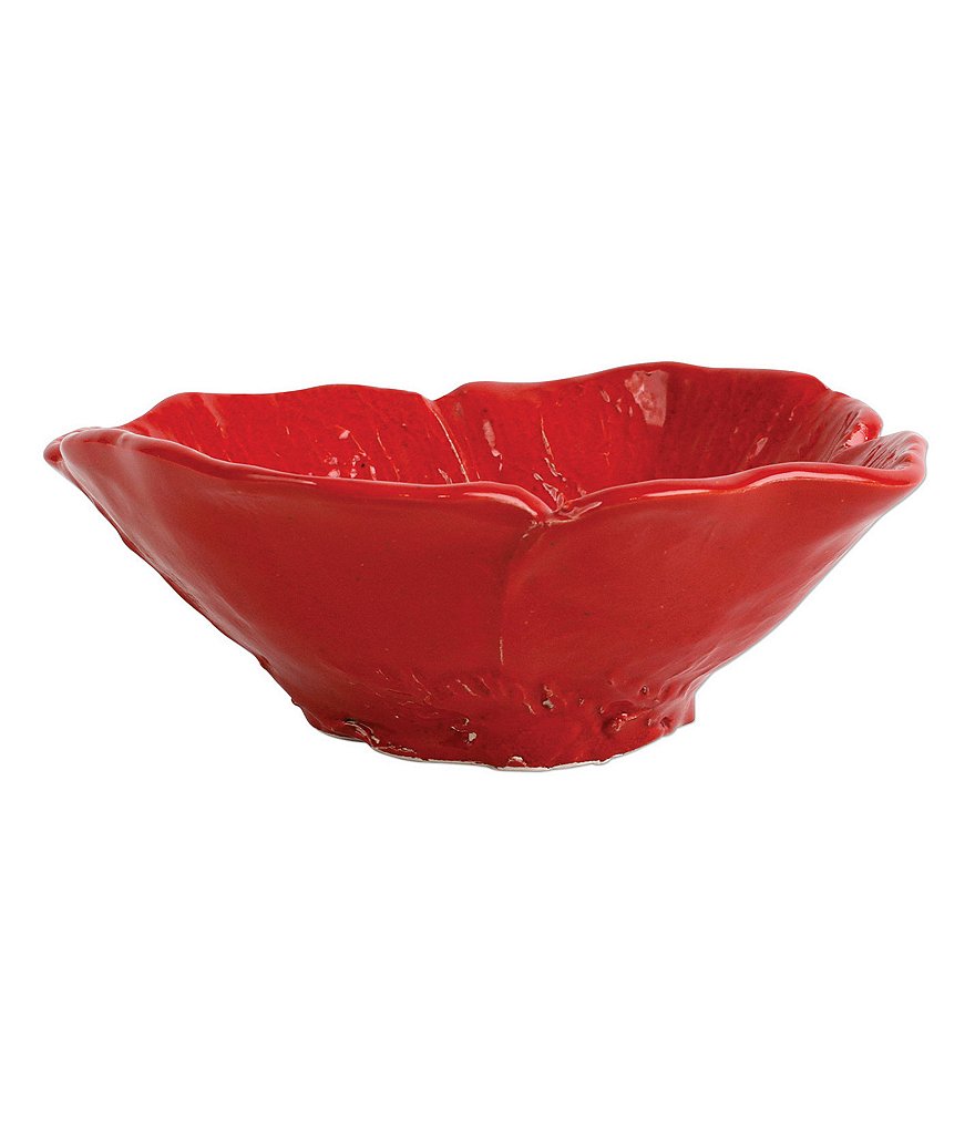 VIETRI Lastra Poppy Figural Small Bowl
