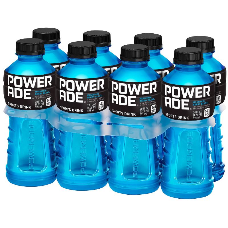 POWERADE Mountain Berry Blast Sports Drink - 8pk/20 fl oz Bottles
