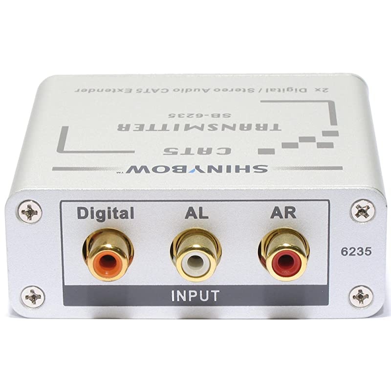 SB6235T Cat5 Composite Video Digital amp Stereo Audio Transmitter