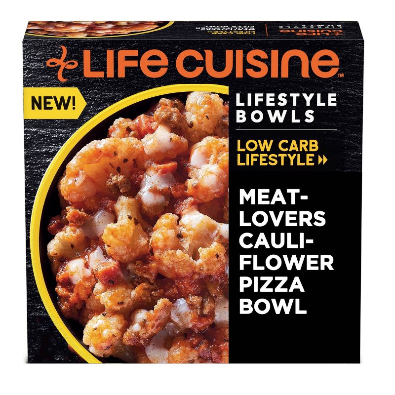 Life Cuisine Meatlovers Cauliflower Pizza Bowl - 11oz