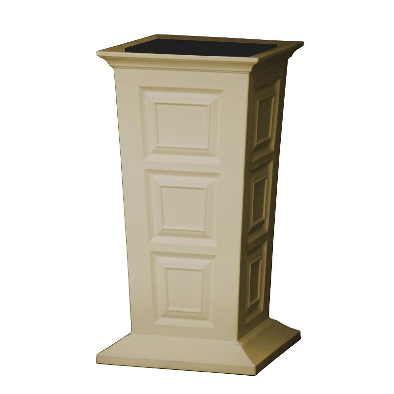 Good Ideas Savannah Outdoor Weatherproof Large Self Watering Colonial Planter, Khaki