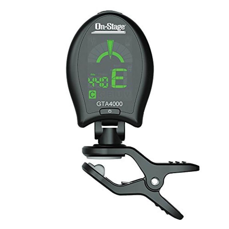 Clip-On Chromatic Tuner w/Multi-Instrument Modes