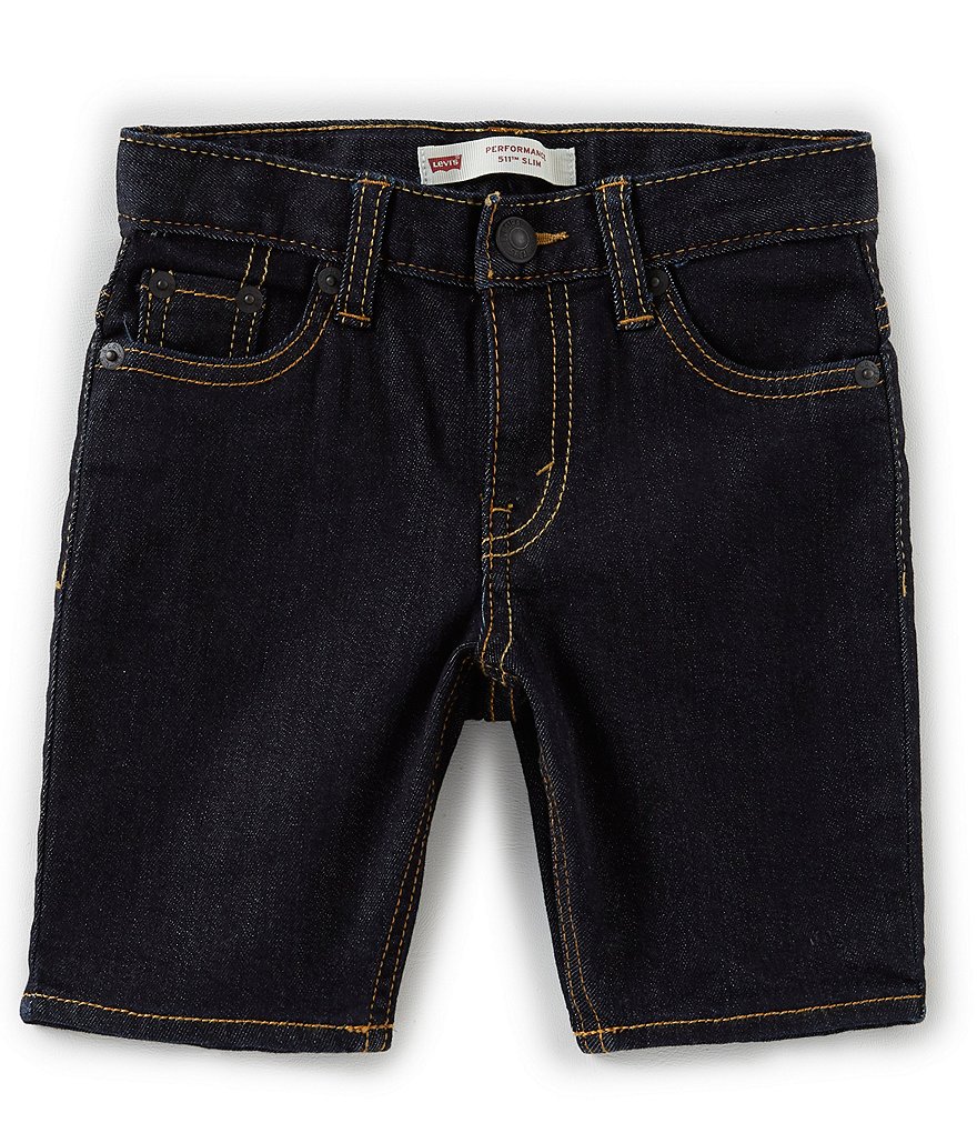 Levi's&reg; Little Boys 2T-7X 511 Performance Denim 6#double; Shorts