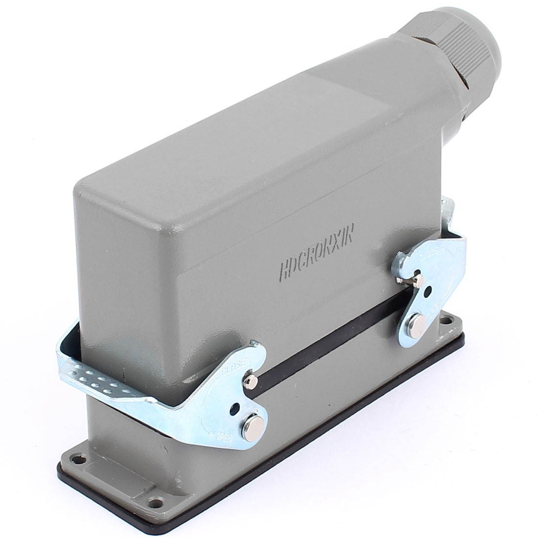 HDC-HE-024-1 400V/500V 16A 24 Pin 10mm Mount Hole Cable Connector Shell