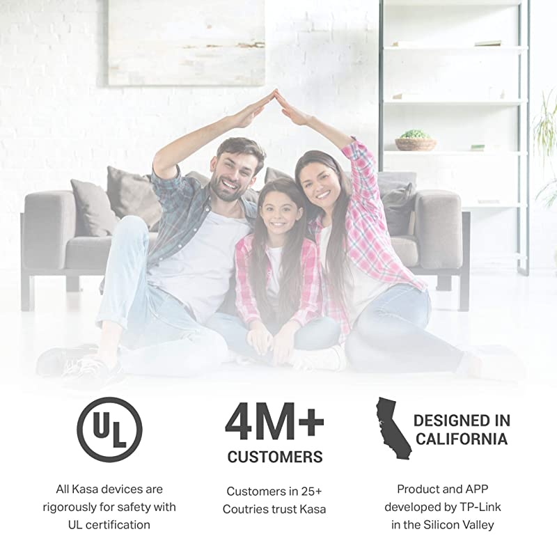 HS100 KIT) Plug by TP-Link, Smart Home Wi-Fi Outlet Works with Alexa, Echo, Google Home & IFTTT, No Hub Required, Remote Control, 15 Amp, UL Certified, 2-Pack ( Packaging May Vary )