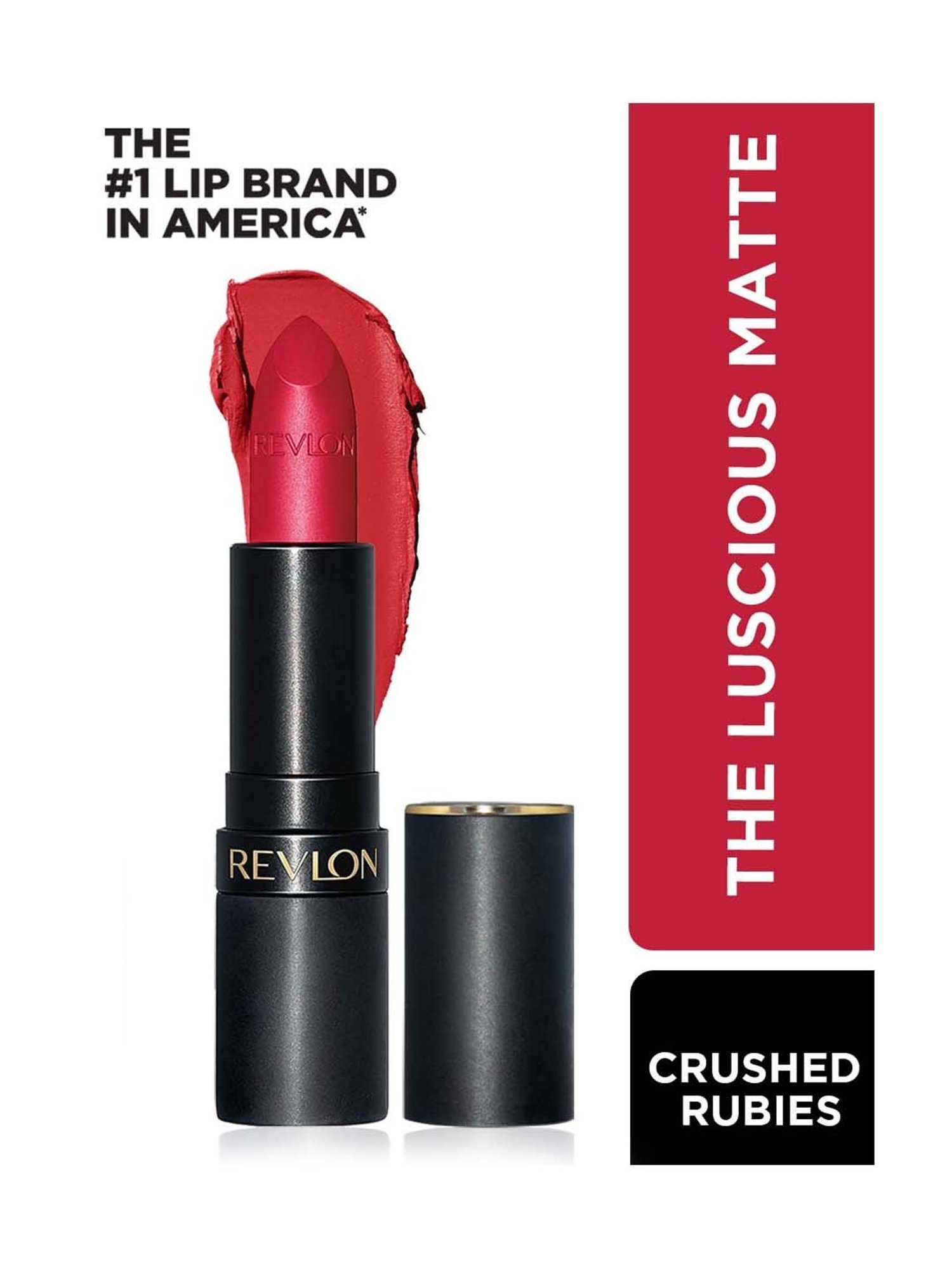 Revlon Super Lustrous The Luscious Matte Lipstick - Crushed Rubies - 4.2 gm