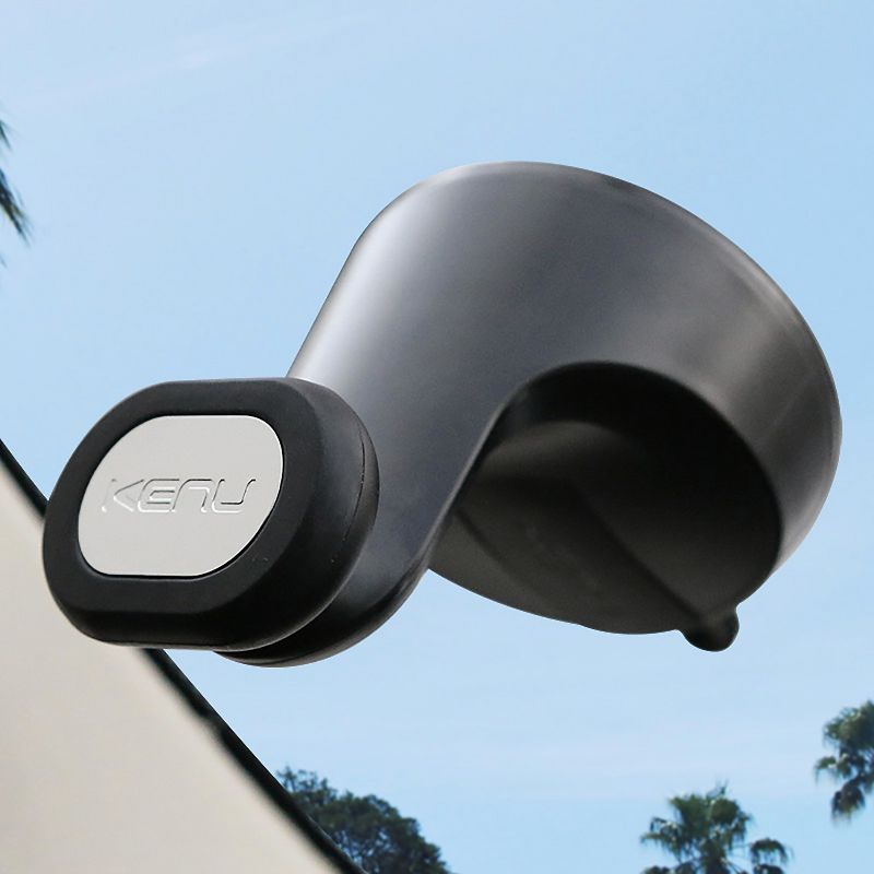 Kenu Airbase Magnetic Premium Dash & Windshield Suction Mount - Black