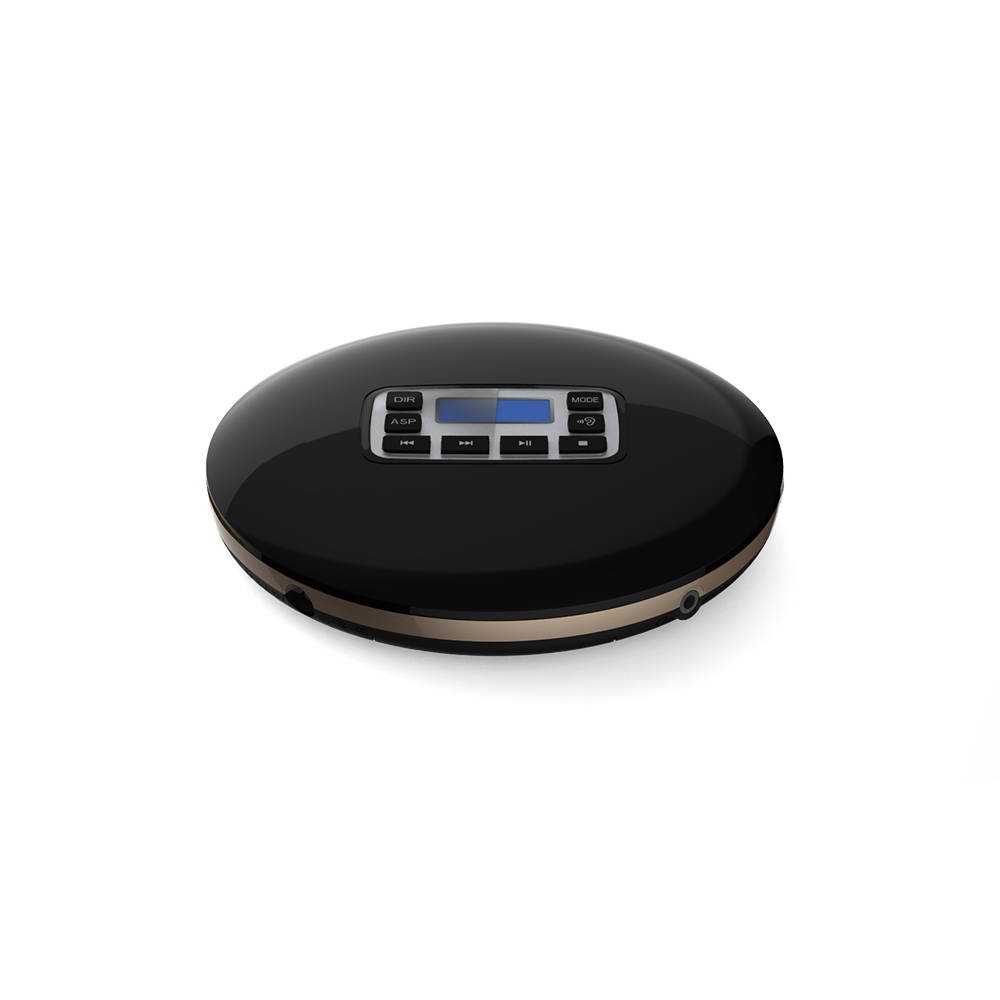 HOTT Portable CD Player Personal Compact Disc Player with LCD Display Stereo Earbuds and USB Power Adapter Electronic Skip Protection Anti-Shock Function