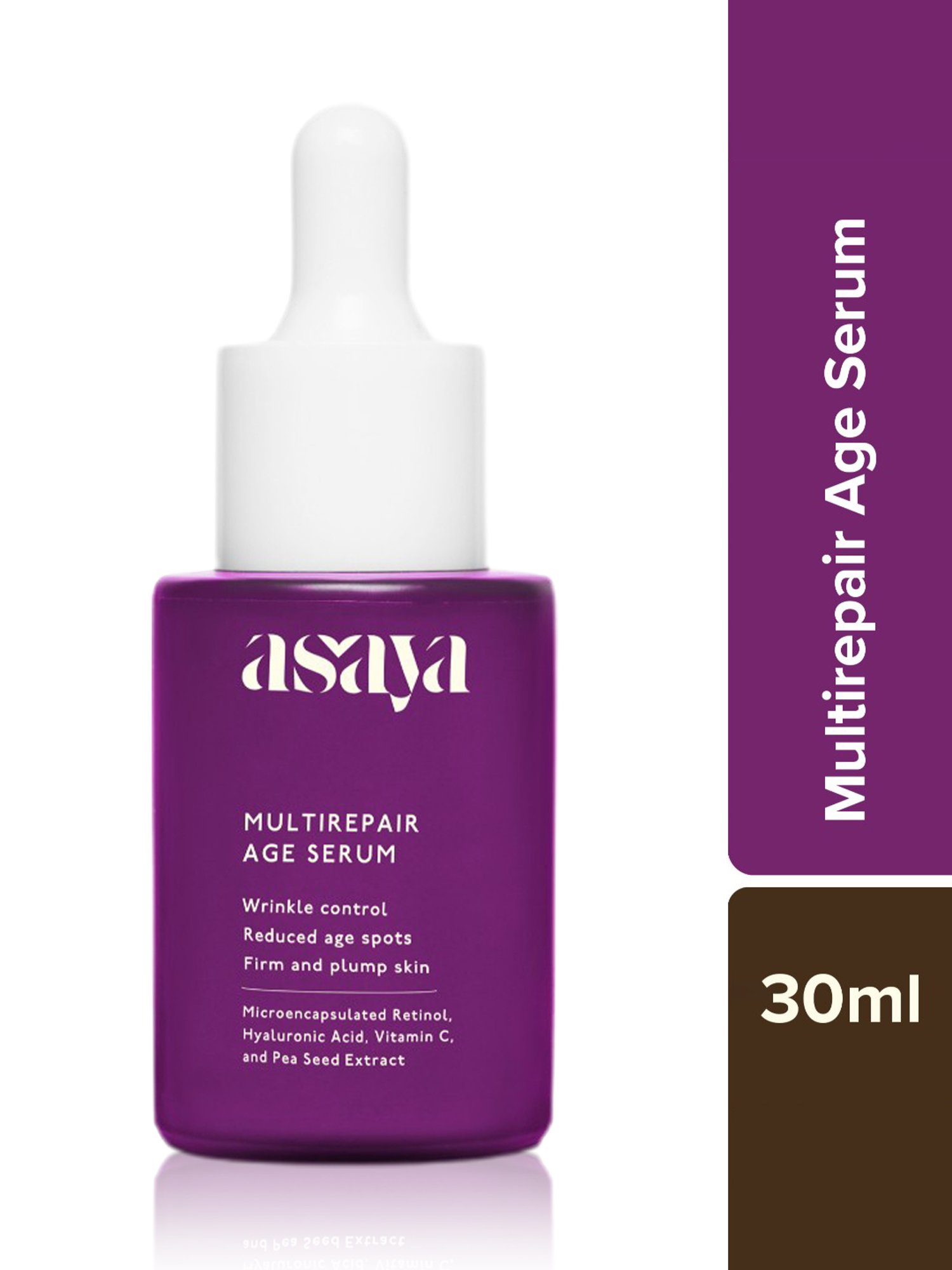 Asaya 0.2% Retinol Peptide Night Serum - 30 ml