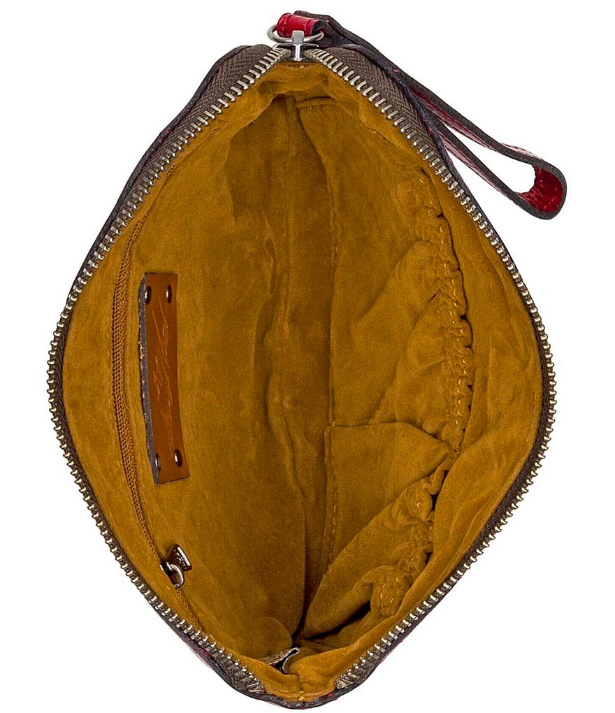 Patricia Nash Rose Tooling Collection Cassini Wristlet