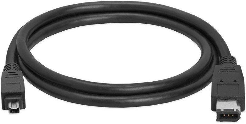 Cmple - 3FT FireWire IEEE 1394 Cable/iLink 6 Pin to 4 Pin Male to Male DV Cable 4-Pin to 6-Pin FireWire Cable Cord for C