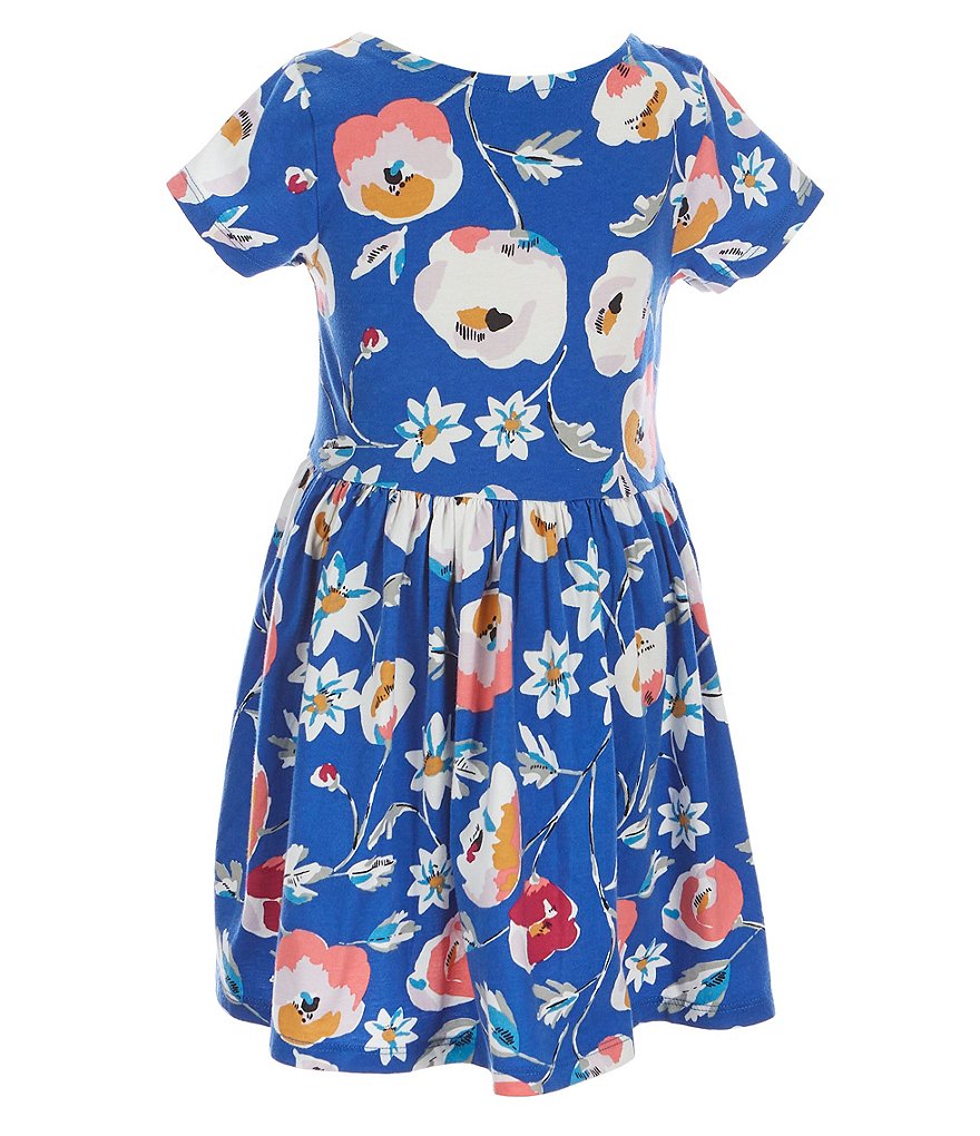 Tea Collection Little Girls 2-6 Wrap Neck Dress