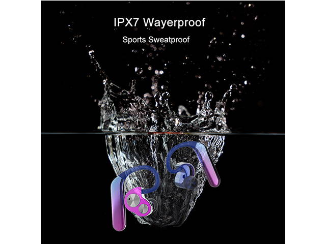 AutofeelSunriseoffice TWS Bluetooth V5.0 Earphone Headset Wireless Headphone With Mic 3D Bass Stereo Double Dynamic 4 Drive Unit IPX7 Waterproof Sport Earbuds
