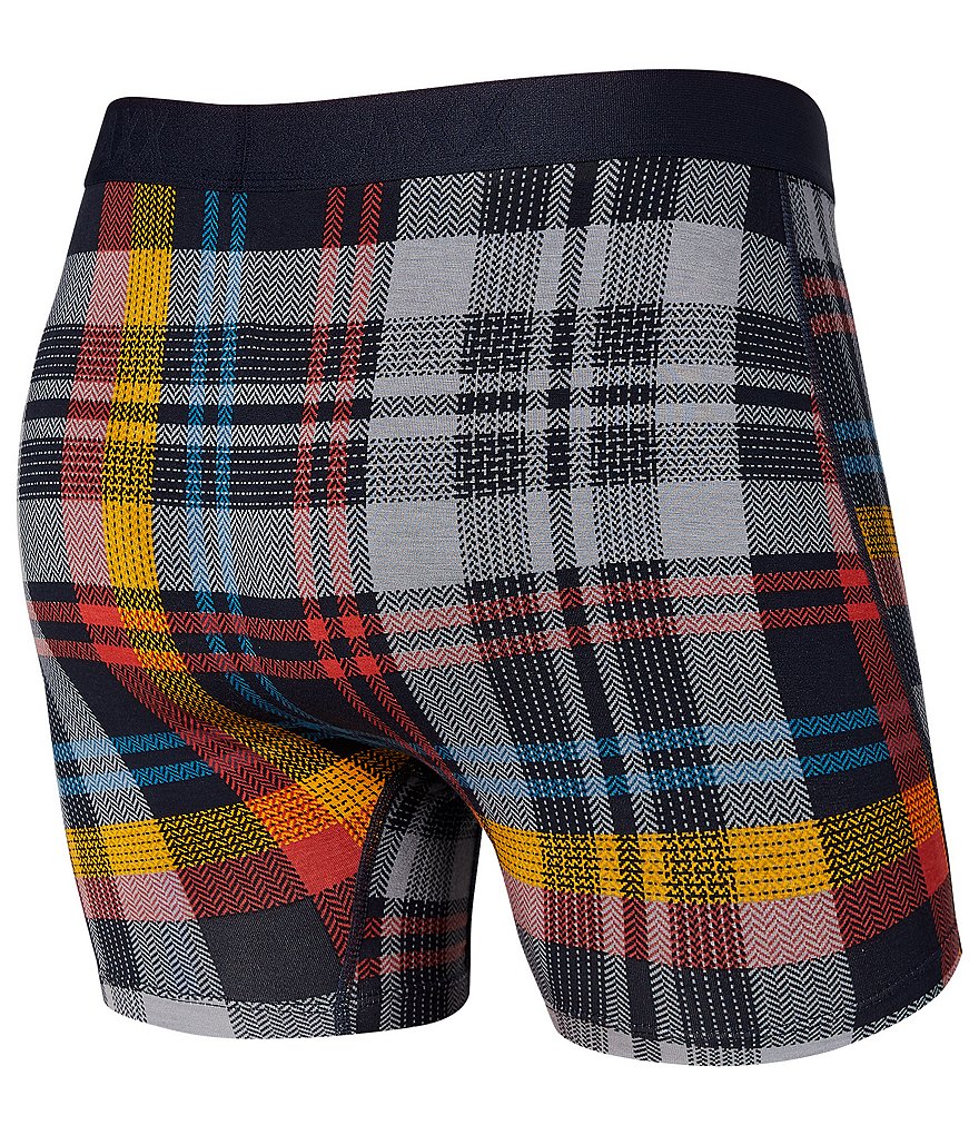 SAXX Ultra Fall Plaid Boxer Briefs