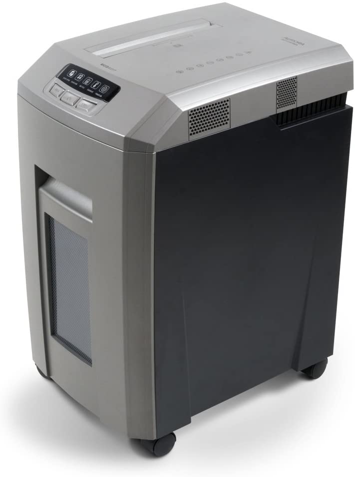 Aurora AU1580MA Professional Grade High Security 15-Sheet Micro-Cut Paper/ CD and Credit Card Shredder/ 60 Minutes Continuous Run Time