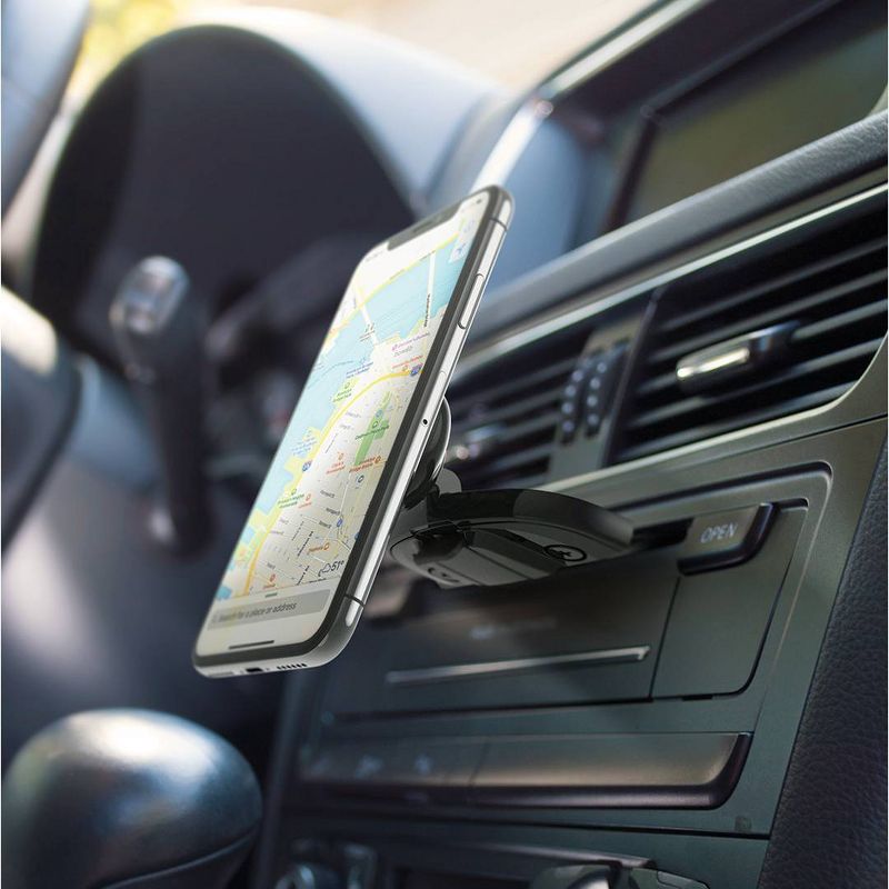 Macally Dashboard and Windshield Suction Cup Phone Mount Holder With Extendable Arm