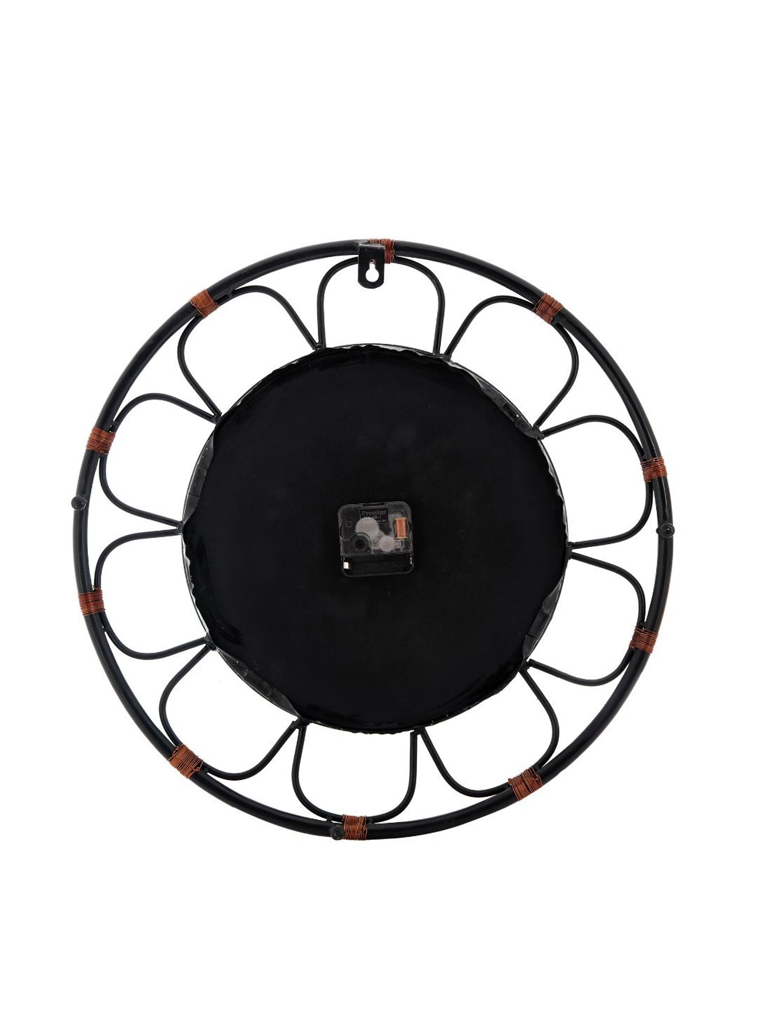 SEIKO classic black plastic wall clock with sweep movement