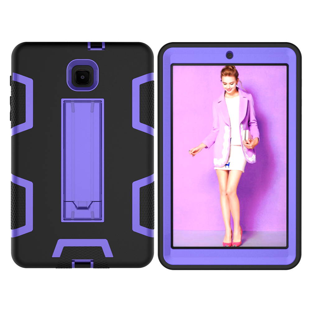 Mignova Case for Galaxy Tab A 8.0 Case 2018,Three Layer Shockproof Armor Defender Full-Body Rugged Protective Case Cover with Stand for Samsung Galaxy Tab A 8.0 2018 SM-T387/T387v