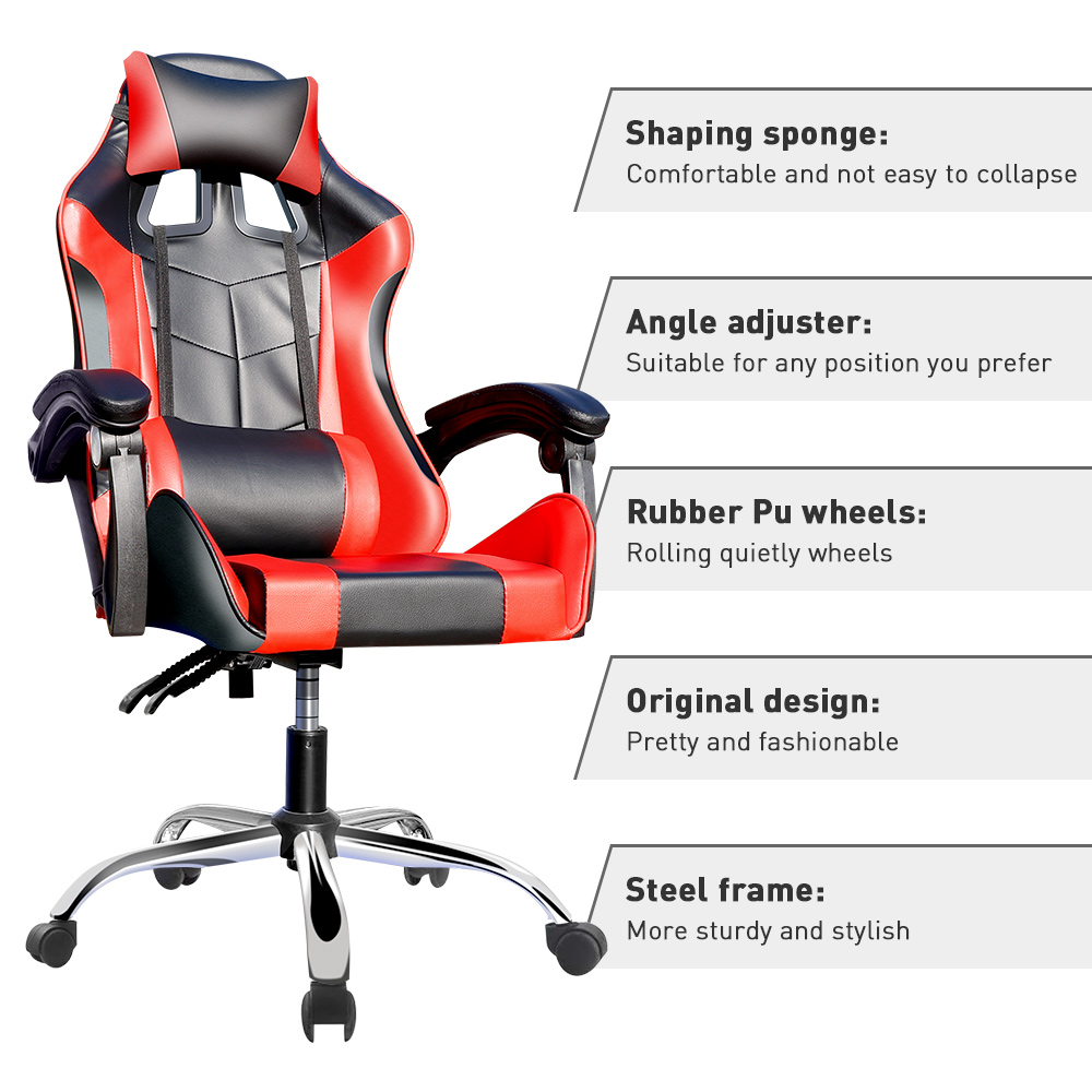 TROPRO Gaming Chair for Adults Gamer Chair PC Computer Video Game Chairs