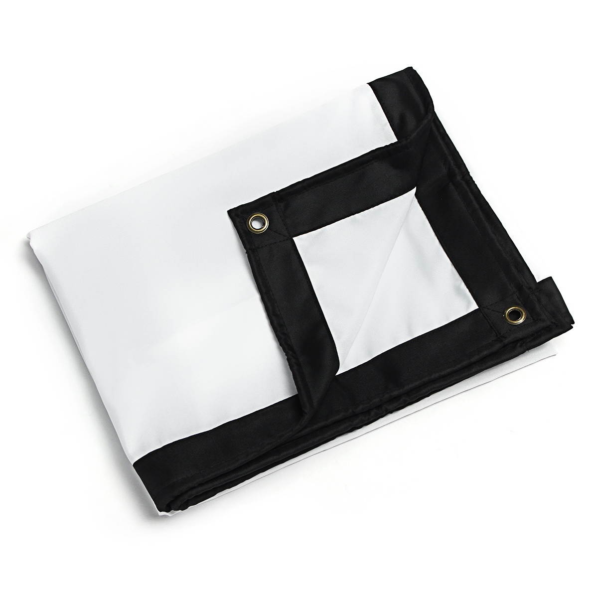 60-Inch External Projection Screen for 16: 9 Outdoor PVC Projector Screen 4: 3 Portable Projection Screen Suitable For Hdtv / Sports / Movies / Presentations 4:3