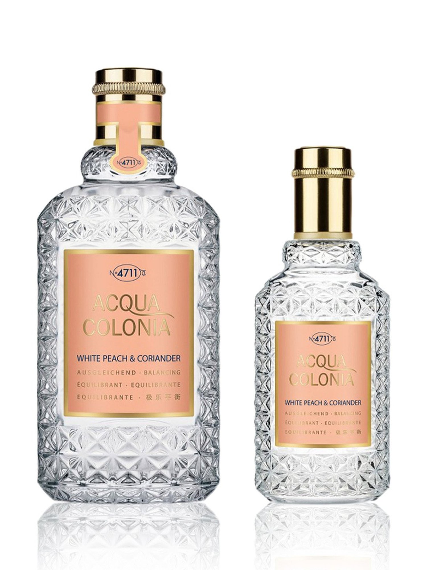 4711 Acqua Colonia White Peach & Coriander Eau de Cologne - Pack of 2
