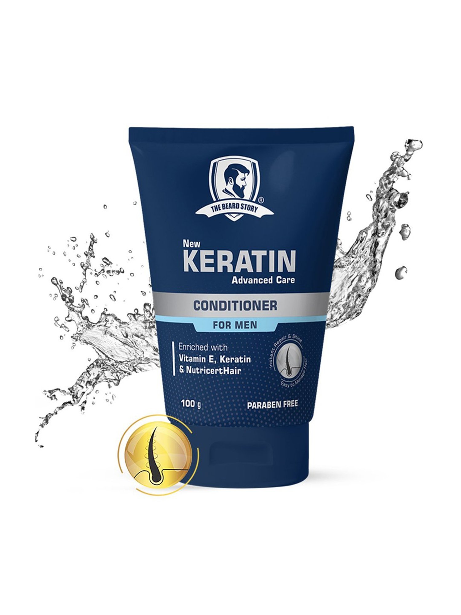 The Beard Story Keratin Advanced Care Conditioner - 100 gm