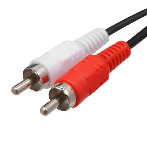 0.25 Meter RCA Audio Cable 3.5mm Female to 2 RCA Male Stereo Adapter Y Cable for HDTV Headphone Amplifier