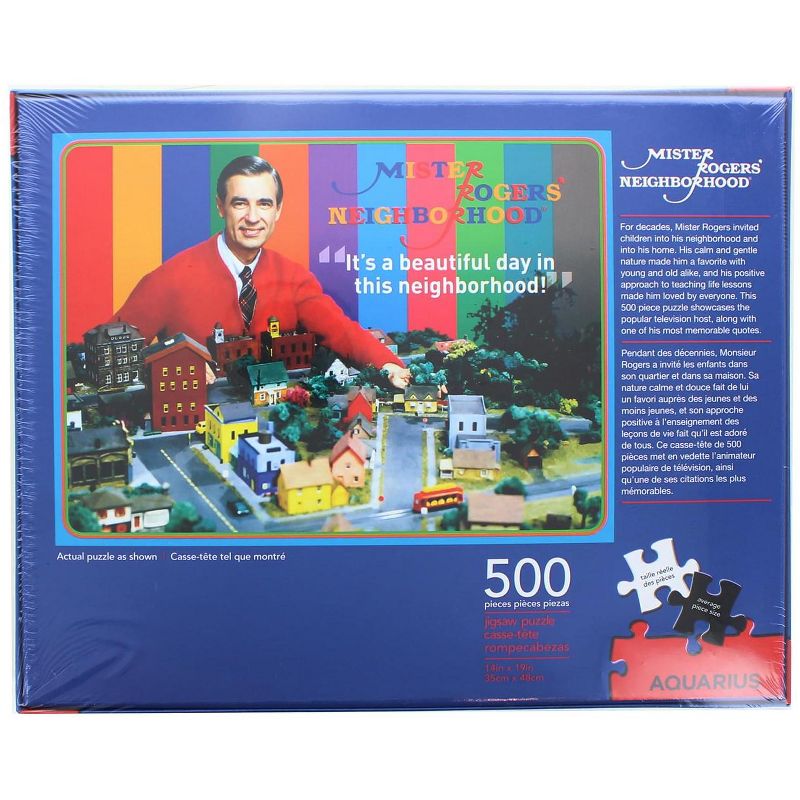 NMR Distribution Mister Rogers 500 Piece Jigsaw Puzzle