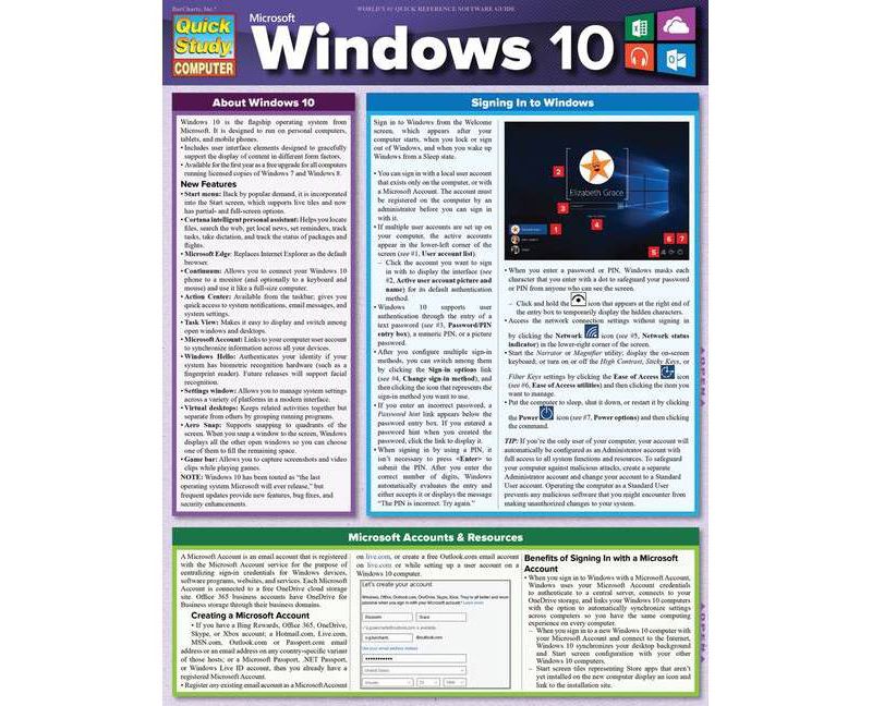 Microsoft Windows 10 - by  Joan Lambert (Poster)