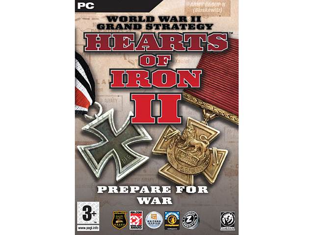 Hearts of Iron III [Online Game Code]