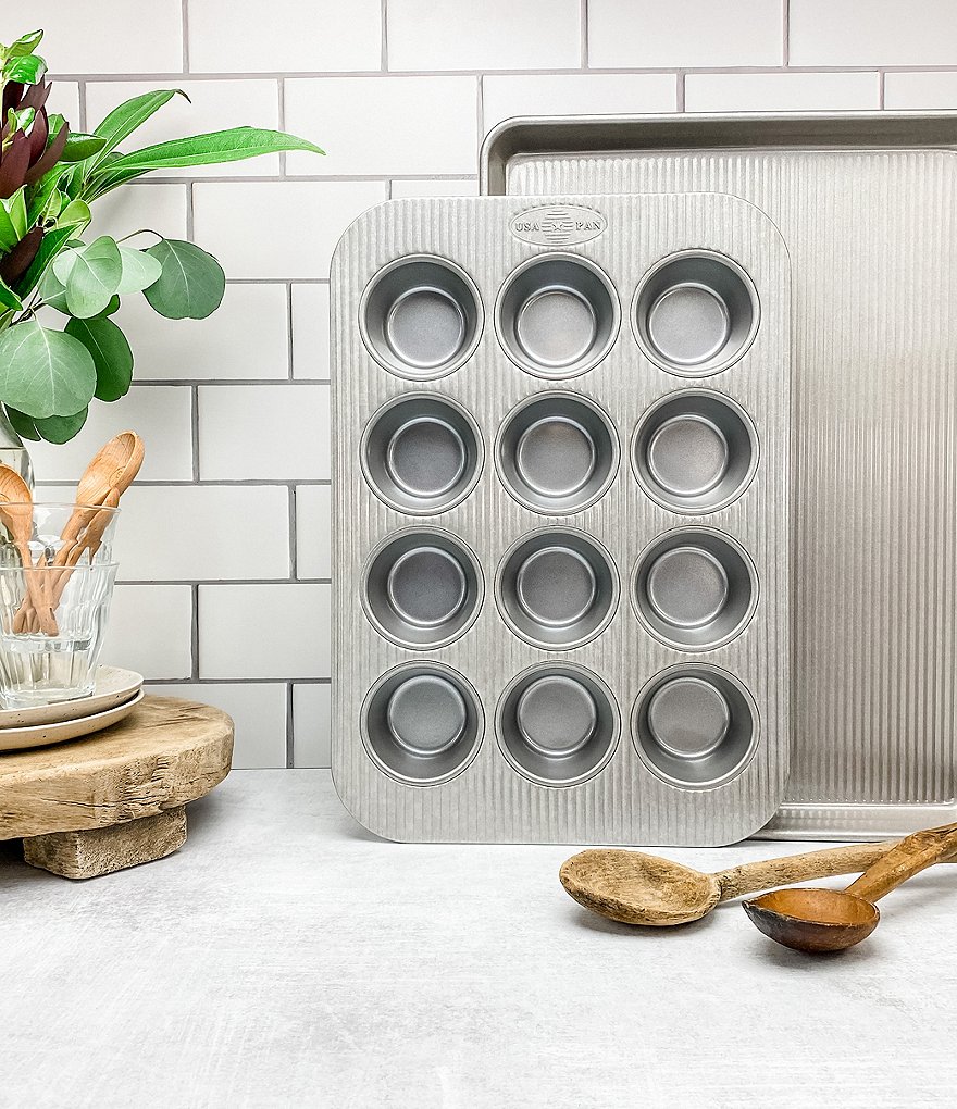 USA Pan Heavy Duty 12- Cup Muffin Pan