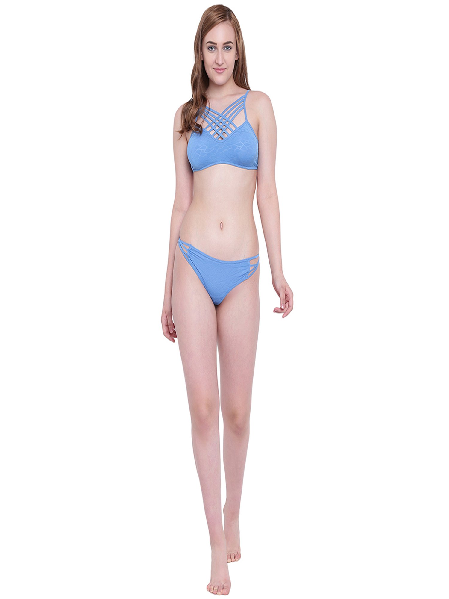 La Intimo Blue Bikini Panty