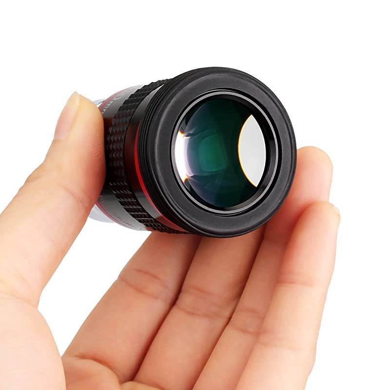 Telescope Eyepiece FMC Broadband Green Film Eyepiece 1.25 68 Degree Ultra Wide Angle Eyepiece Set for Astronomical Telescope(6mm 9mm 15mm 20mm)
