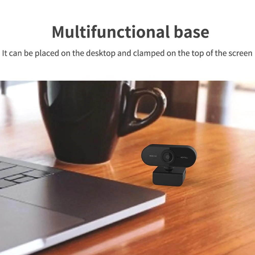 Webcam 1080P Full HD Web Camera With Built-in Microphone Cam USB Computer For PC Desktop Laptop Web Plug X3F4