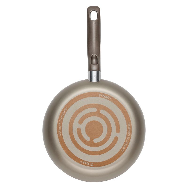 T-fal Simply Cook Nonstick Cookware, Fry Pan, 12.5", Champagne