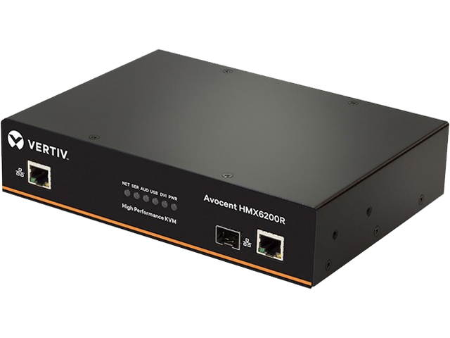 Vertiv Avocent HMX6200R-001 HMX6200R - IP KVM Receiver| USB 2 RX Dual DVI-D Audio SFP