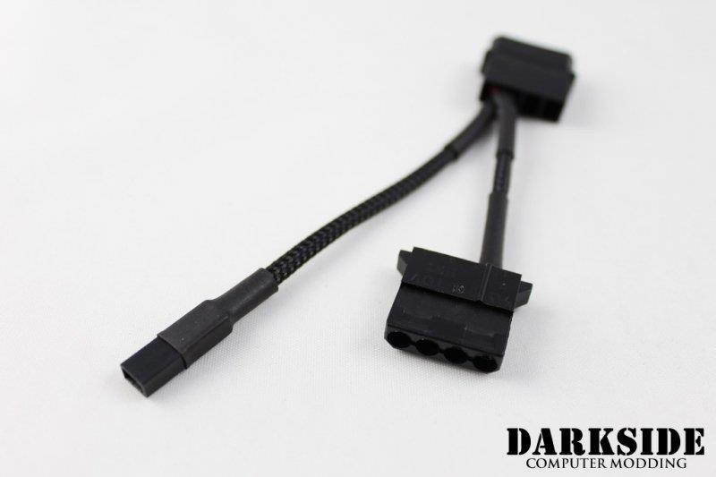 DarkSide CONNECT Pass-Through Cable | 4" | 4-Pin Molex - Type 7s (DS-0373)