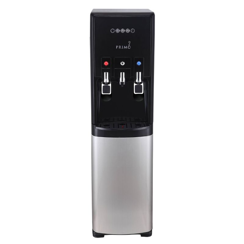 Primo Bottom Loading Water Dispenser with Single-Serve Brewing - Black