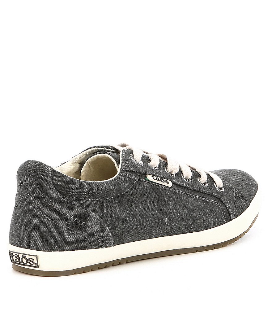 Taos Footwear Star Washed Canvas Lace-Up Sneakers