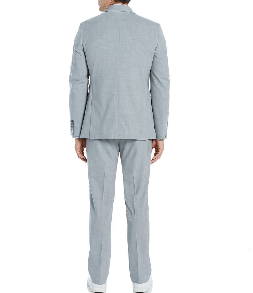 Murano Interstellar Collection Slim-Fit Checked Suit Separates Blazer