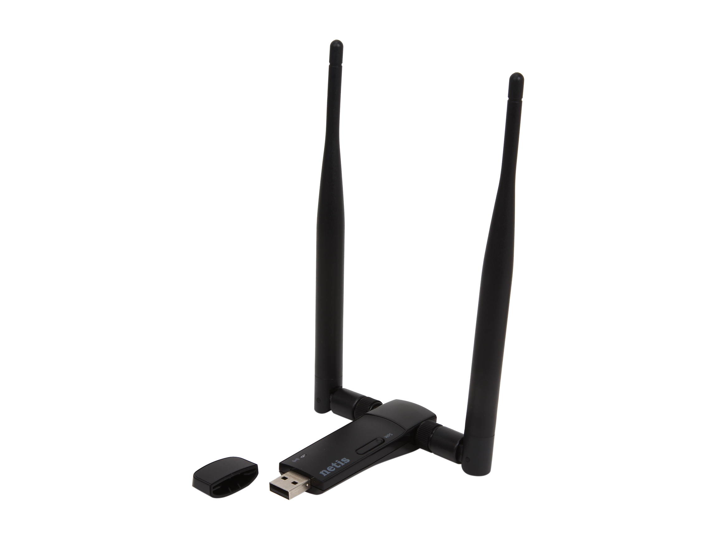 NETIS WF2151 USB 2.0 N600 Wireless Dual Band USB Adapter, Detachable Antennas