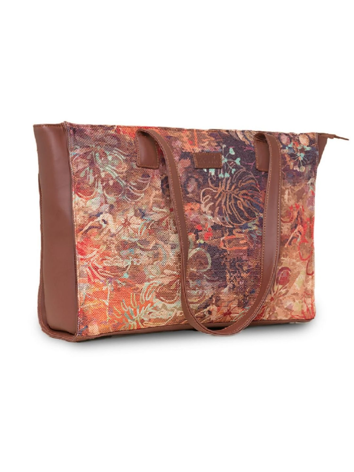 ZOUK Multicolor Printed Large Tote Bag