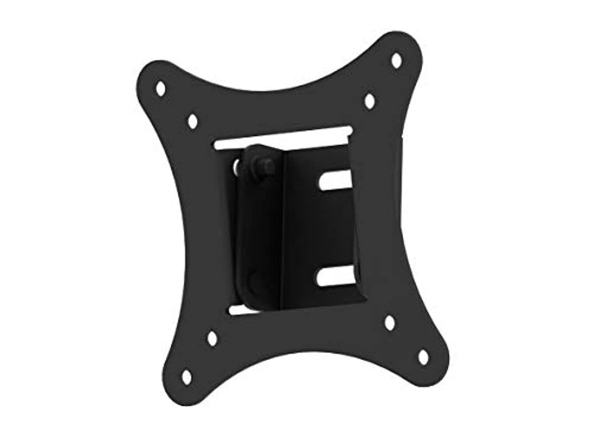 AVF EL101B-A Adjustable Tilting Low Profile TV Mount for 12-Inch to 25-Inch TV or Monitor, Black
