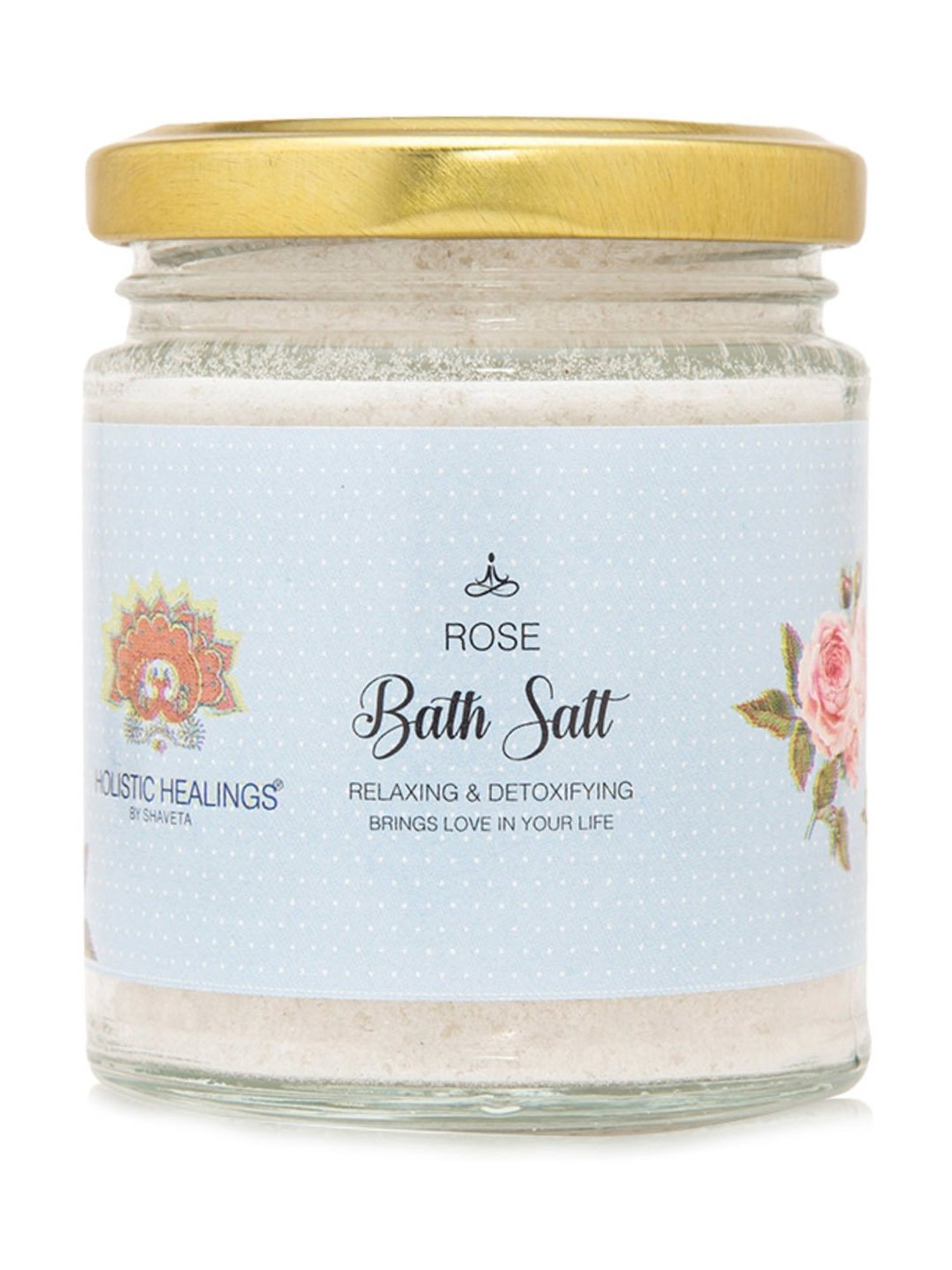 Holistic Healings By Shaveta Bath Salt Rose - 200 gm