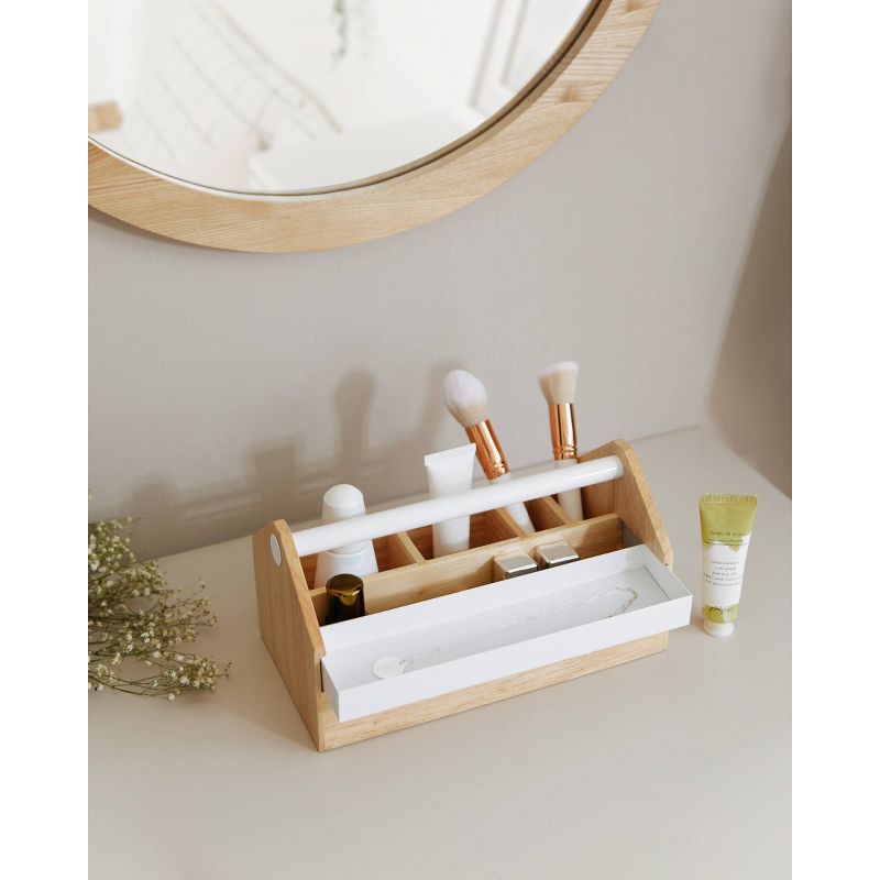 Toto Medium Jewelry Storage Natural/White - Umbra